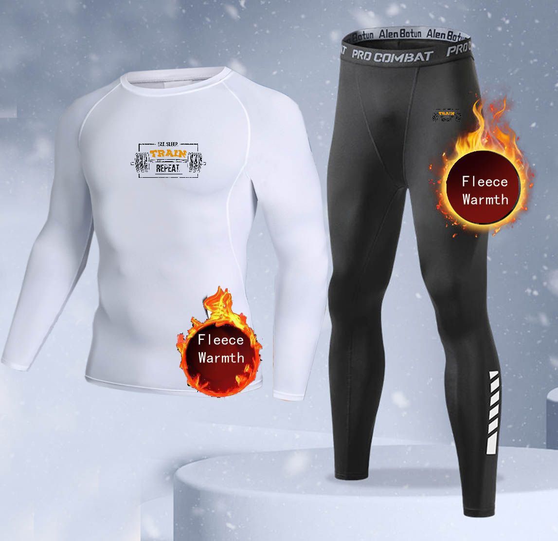 طقم ملابس داخلية شتوية دافئة ل - مراجعة Thermal Long John وسعره