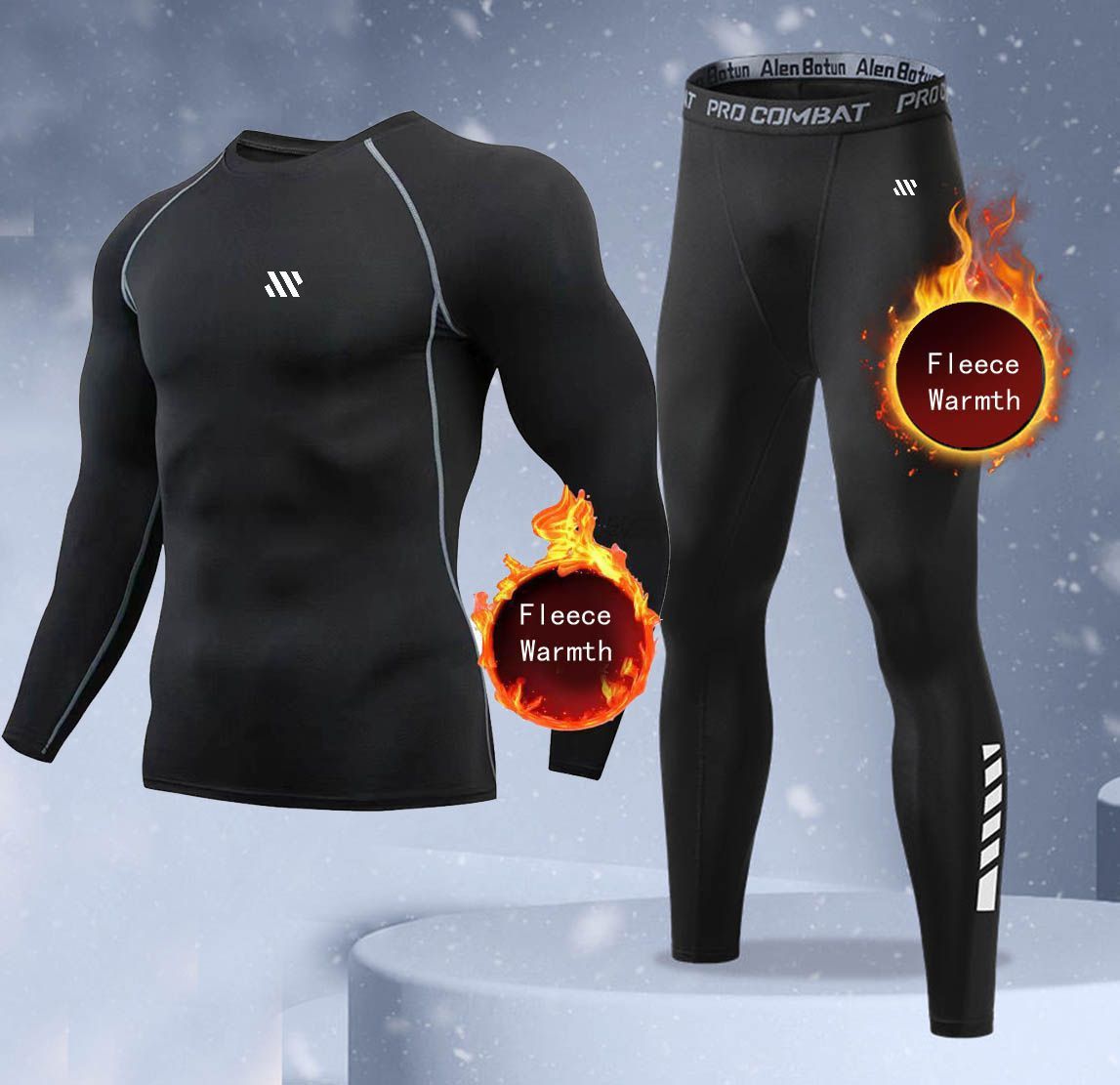 طقم ملابس داخلية شتوية دافئة ل - مراجعة Thermal Long John وسعره