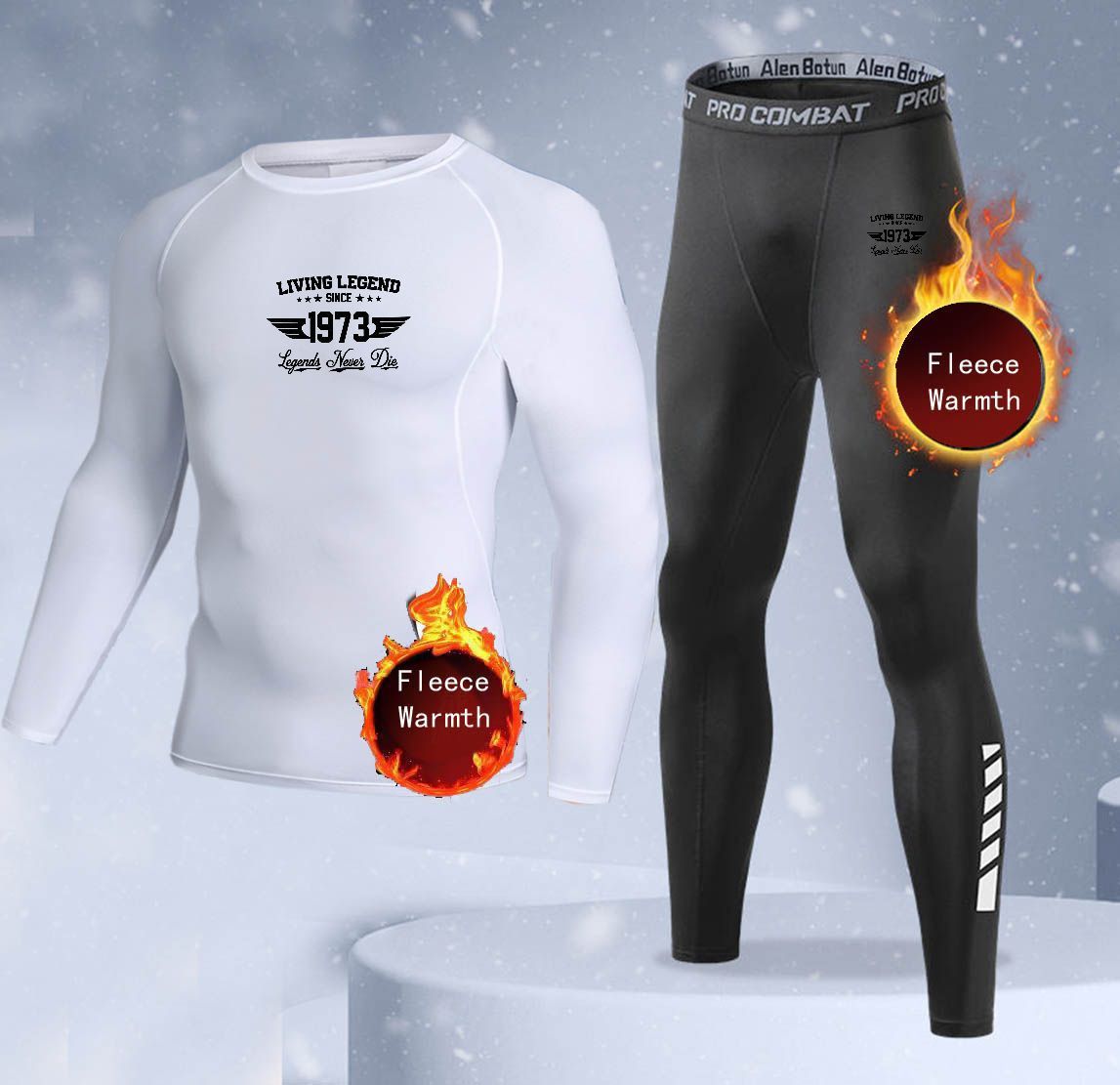 طقم ملابس داخلية شتوية دافئة ل - مراجعة Thermal Long John وسعره