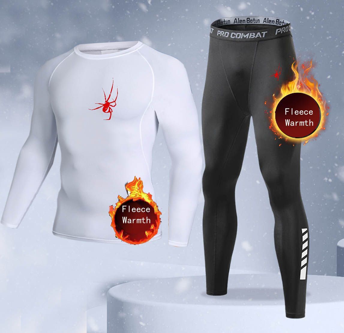 طقم ملابس داخلية شتوية دافئة ل - مراجعة Thermal Long John وسعره