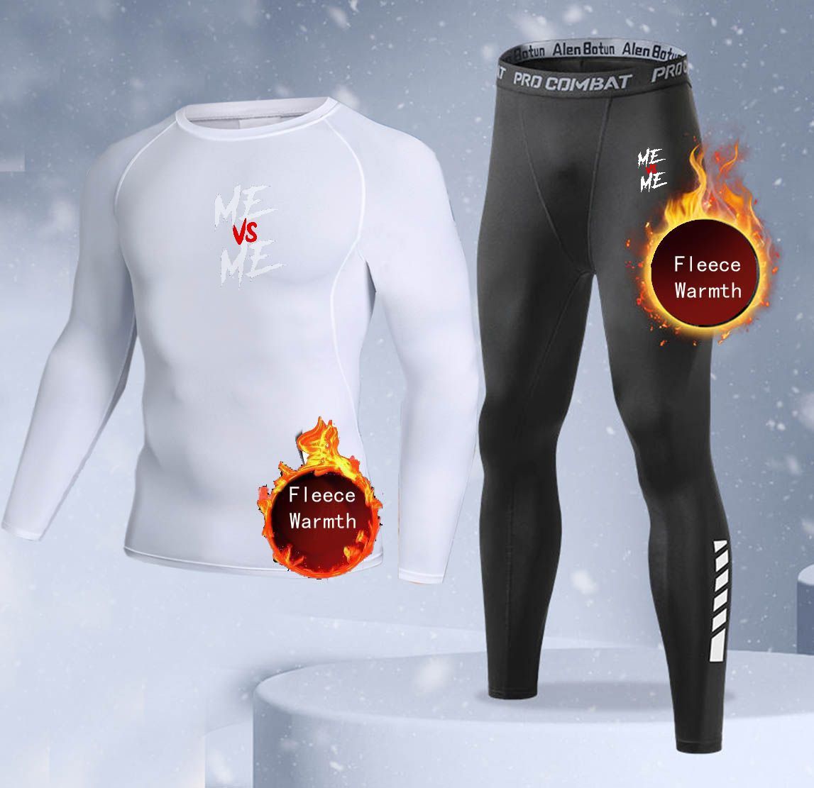 طقم ملابس داخلية شتوية دافئة ل - مراجعة Thermal Long John وسعره