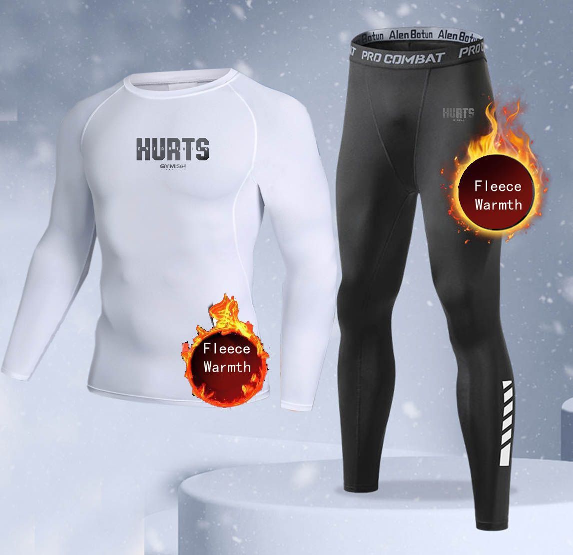 طقم ملابس داخلية شتوية دافئة ل - مراجعة Thermal Long John وسعره
