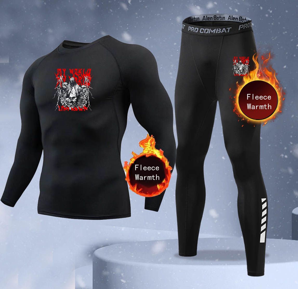 طقم ملابس داخلية شتوية دافئة ل - مراجعة Thermal Long John وسعره
