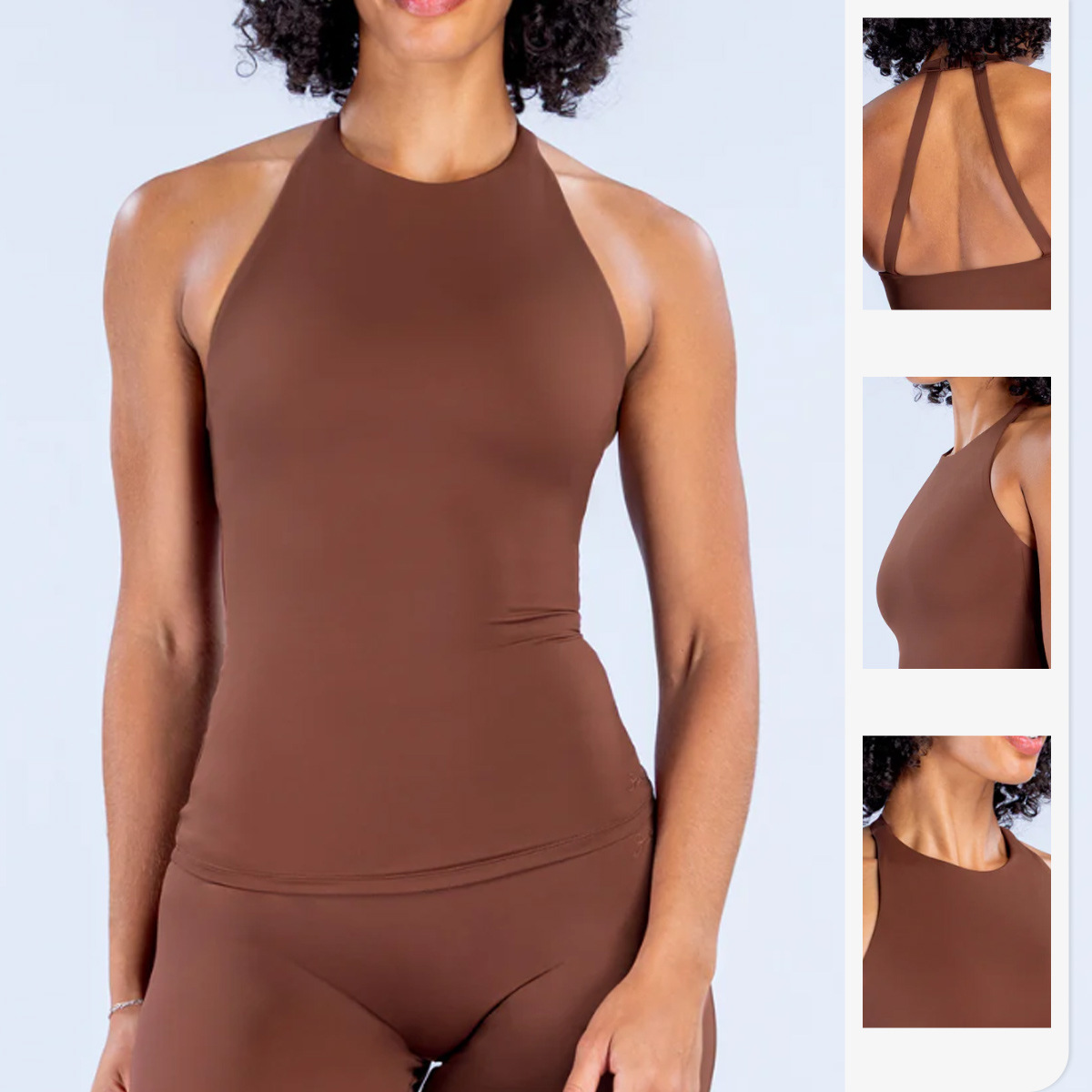 بلوزة رياضية نسائية بدون أكمام - مراجعة Suspender Tank Top وسعره