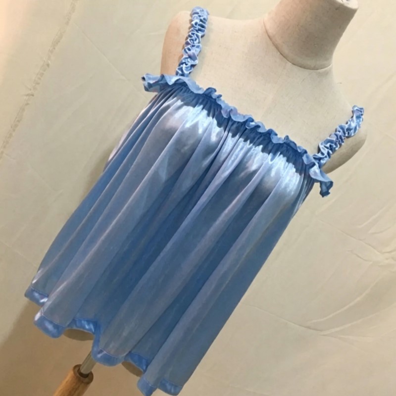 توب نسائي صيفي ناعم ولامع بحما - مراجعة Suspender Tank Top وسعره