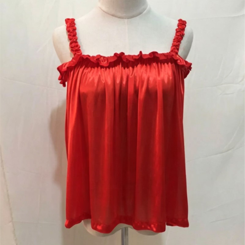 توب نسائي صيفي ناعم ولامع بحما - مراجعة Suspender Tank Top وسعره