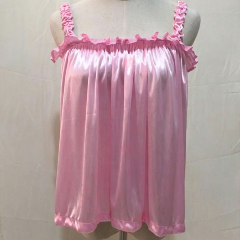 توب نسائي صيفي ناعم ولامع بحما - مراجعة Suspender Tank Top وسعره