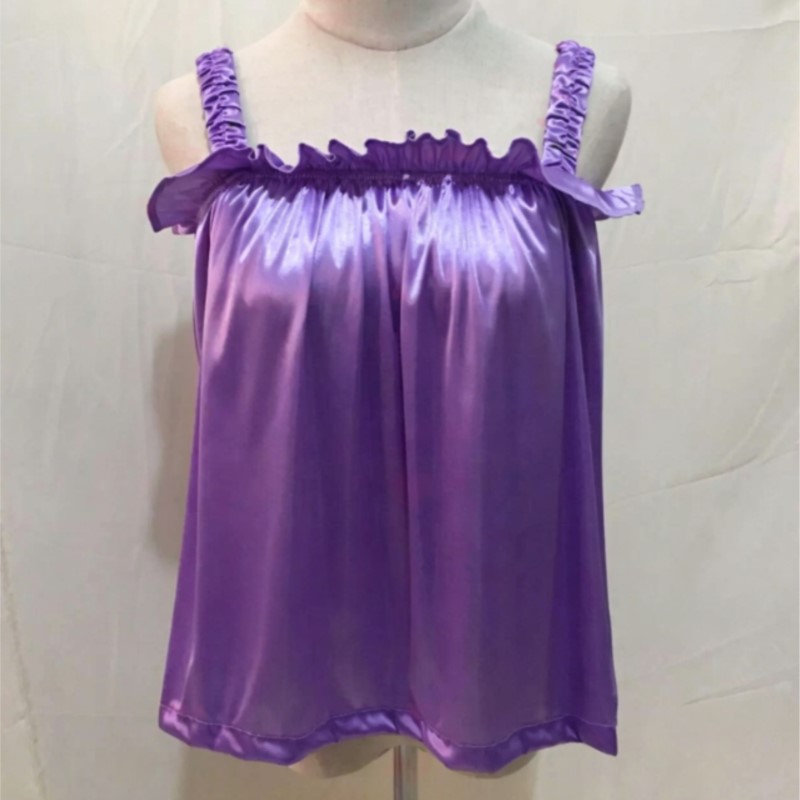 توب نسائي صيفي ناعم ولامع بحما - مراجعة Suspender Tank Top وسعره
