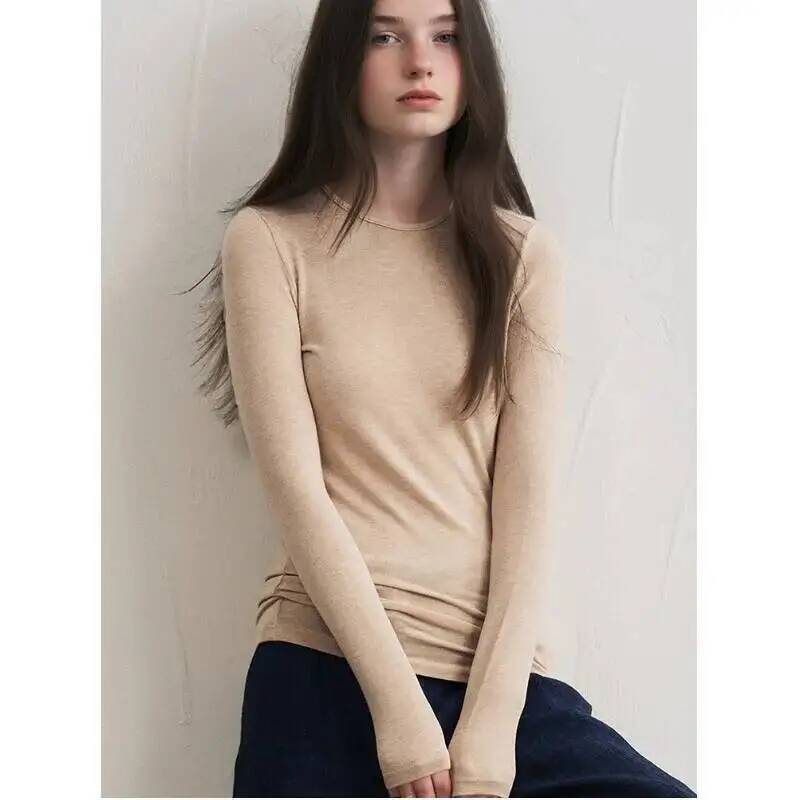 بلوزة نسائية من مزيج الكشمير ب - مراجعة Base Layer Top وسعره